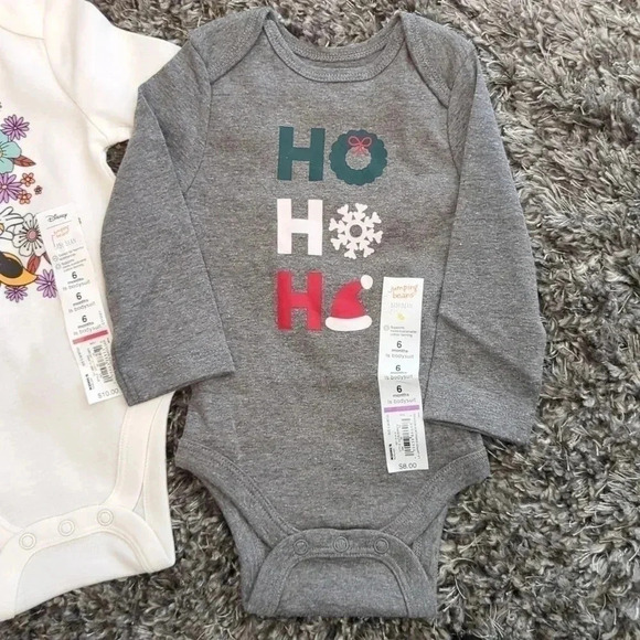 Jumping Beans long sleeve bodysuits - Picture 5 of 7